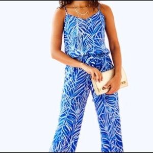 Lilly Pulitzer Twilight blue jumpsuit